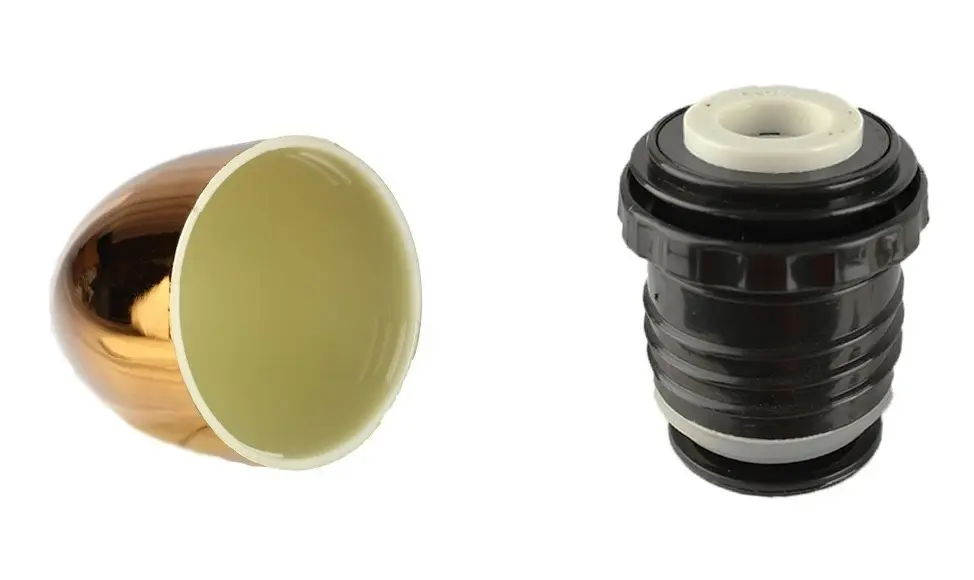 GARRAFA TÉRMICA DOURADA 1L BULLET NAUTIKA - Imagem 4