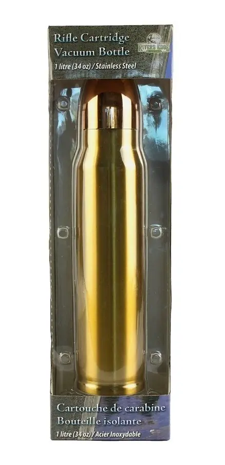 GARRAFA TÉRMICA DOURADA 1L BULLET NAUTIKA - Imagem 5