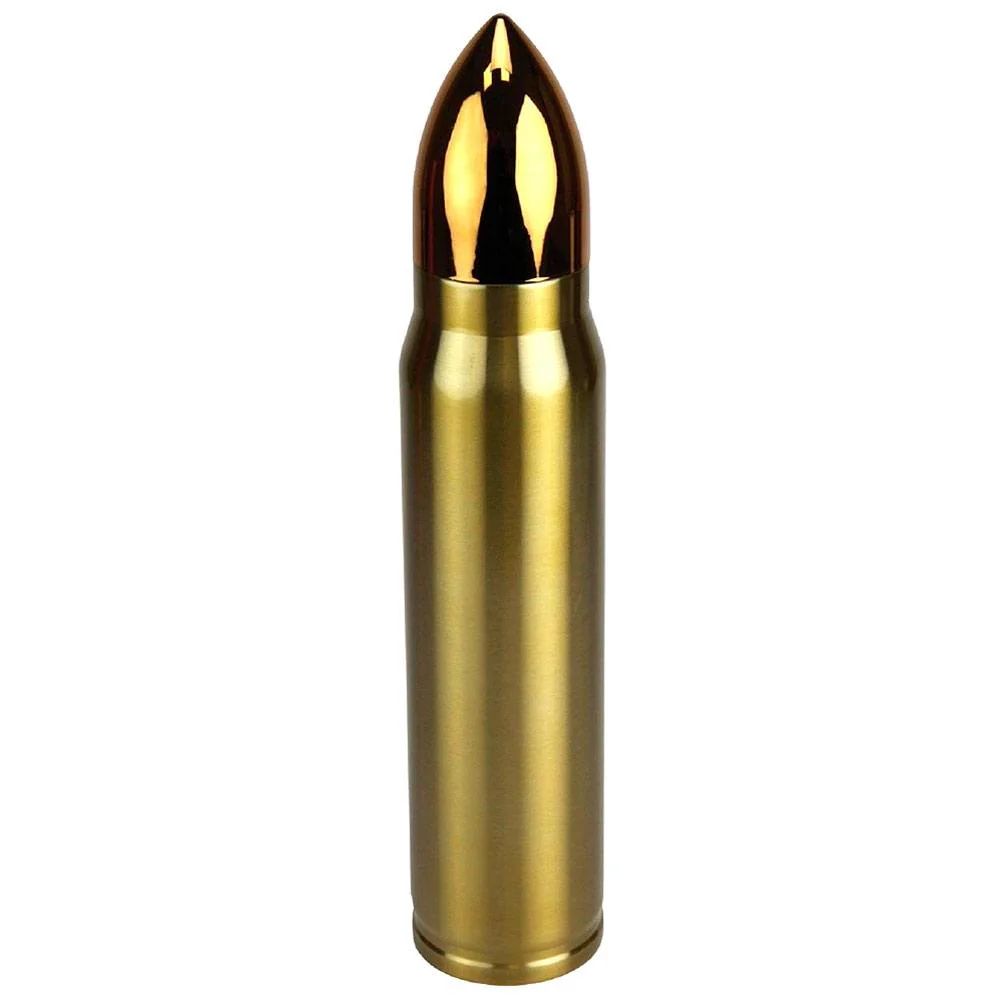 GARRAFA TÉRMICA DOURADA 1L BULLET NAUTIKA