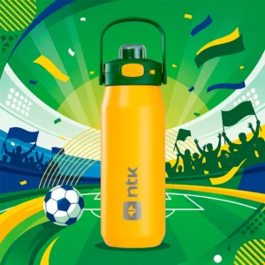 GARRAFA TÉRMICA BRASIL 750ML ISOMAX NAUTIKA