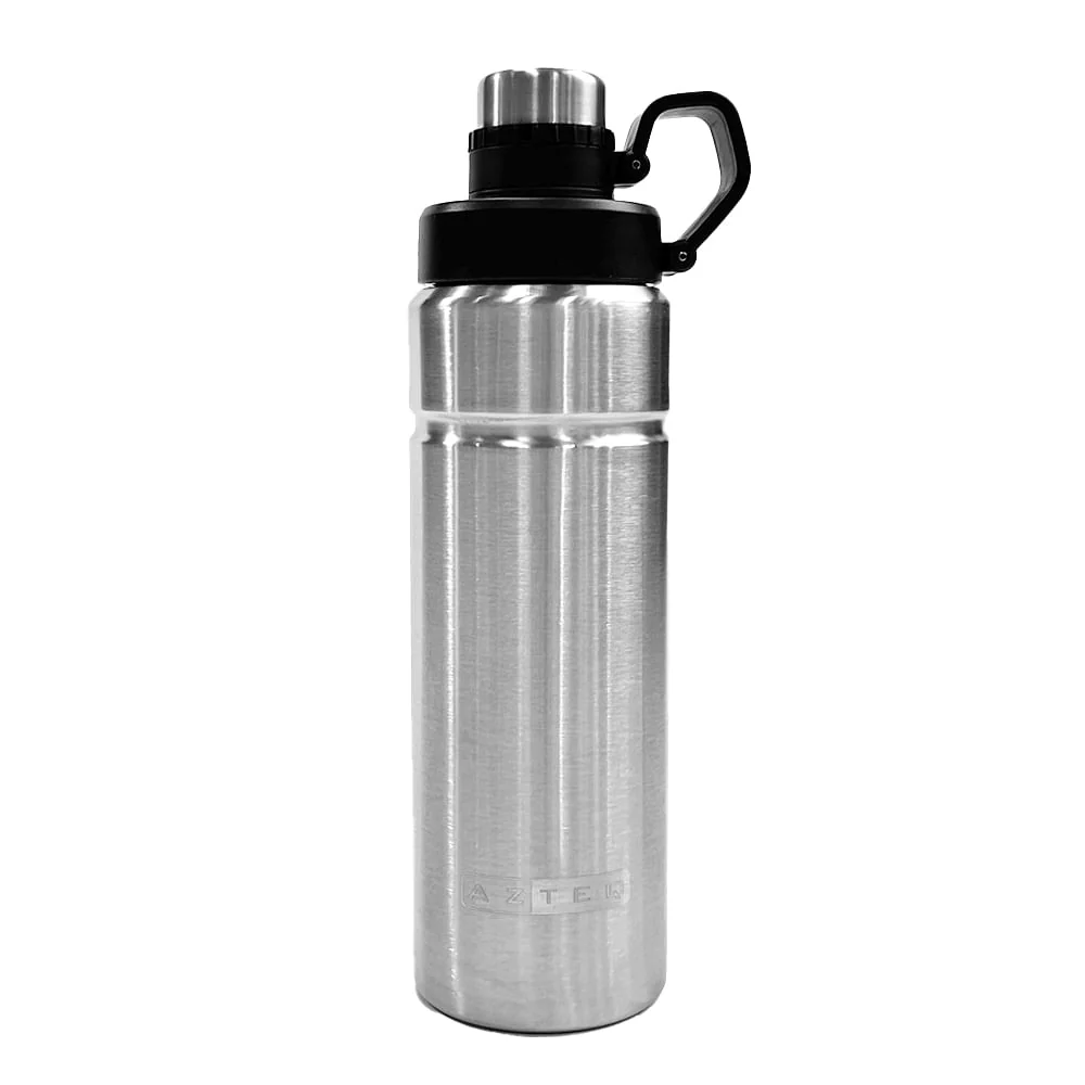 GARRAFA TÉRMICA PRATA 710ML ICARUS AZTEQ NAUTIKA