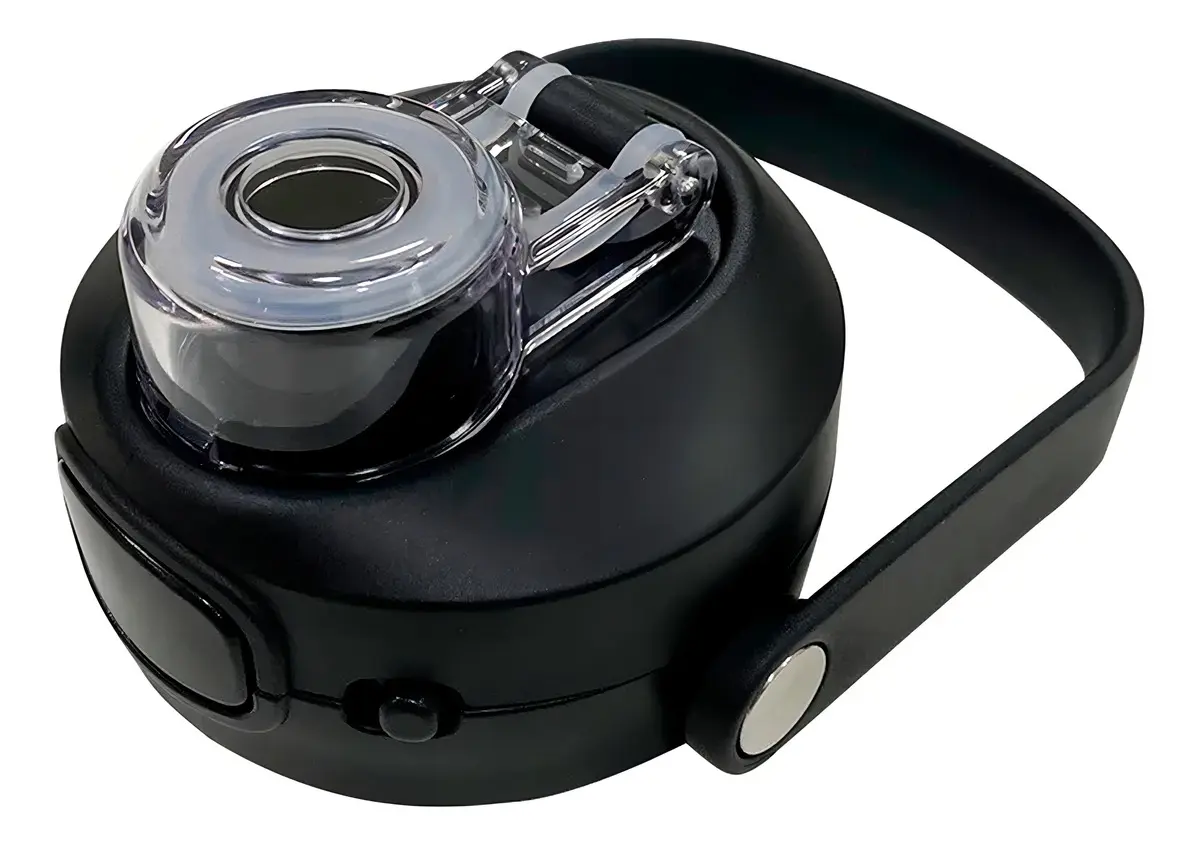 GARRAFA TÉRMICA PRETA 550ML ISOMAX NAUTIKA - Imagem 2