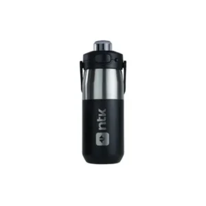 GARRAFA TÉRMICA PRETA 550ML ISOMAX NAUTIKA