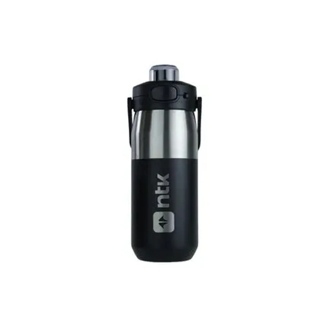GARRAFA TÉRMICA PRETA 550ML ISOMAX NAUTIKA