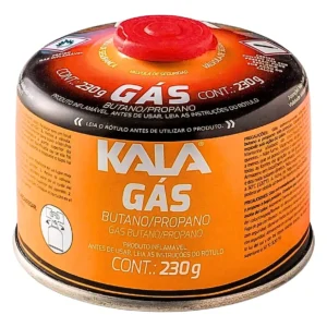 CARTUCHO GÁS COM VÁLVULA DE SEGURANÇA 230G KALA