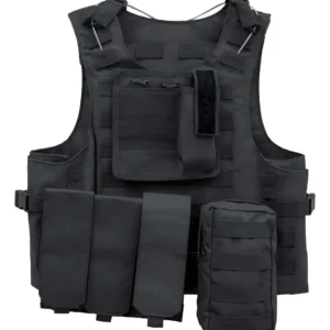 COLETE TÁTICO OCTOS PRETO NAUTIKA