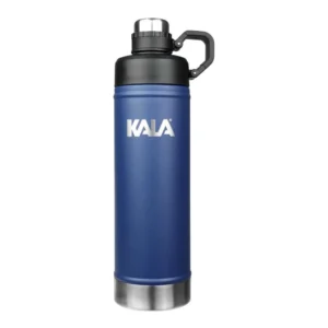 GARRAFA TÉRMICA SQUEEZE 750ML AÇO INOX AZUL KALA