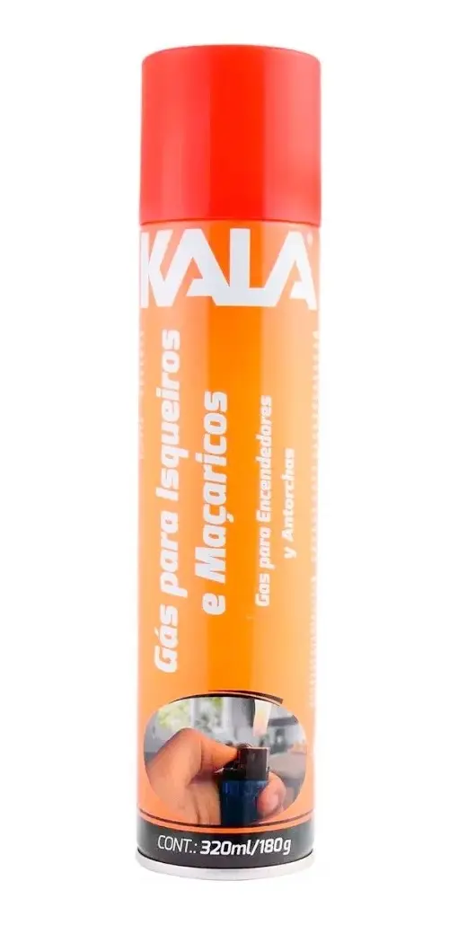 GÁS PARA ISQUEIRO E MAÇARICO 320ML/180G KALA