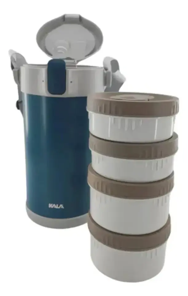 MARMITA TÉRMICA 4 EM 1 AÇO INOX 2,8L KALA