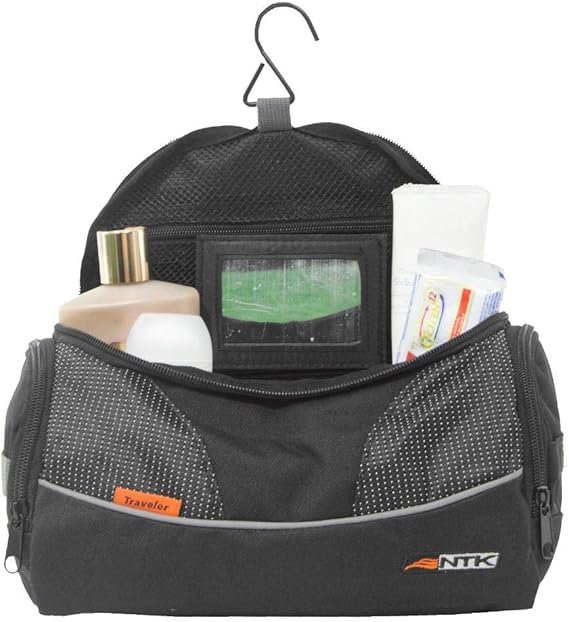 NECESSAIRE TRAVELER PRETA NAUTIKA