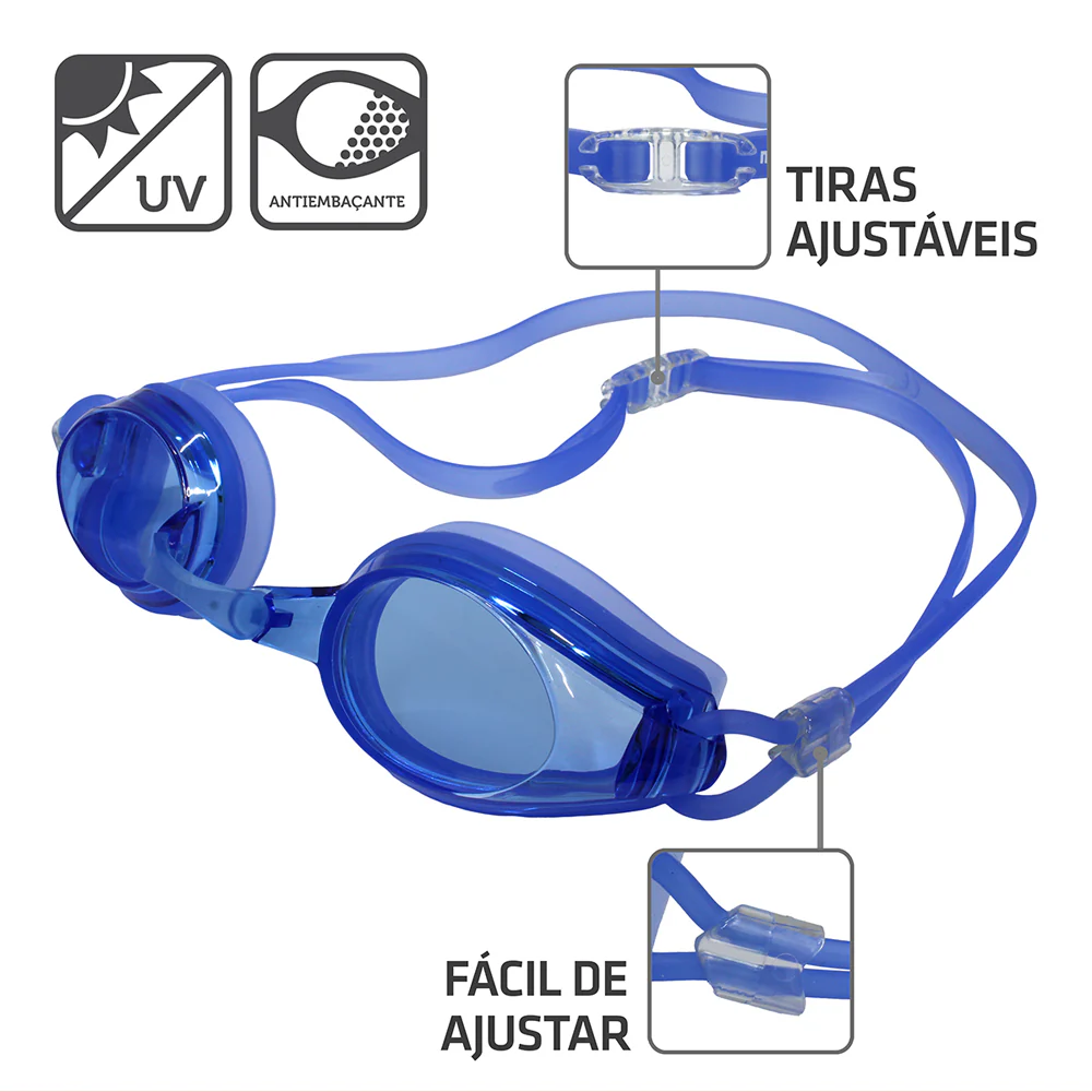ÓCULOS DE NATAÇÃO MARLIN PRO NAUTIKA - Imagem 2