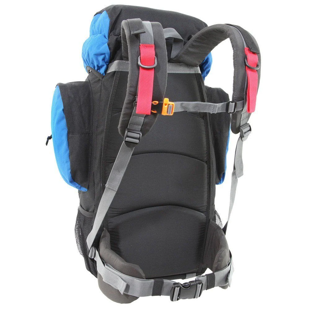 MOCHILA INTRUDER AZUL E PRETA 60L NAUTIKA