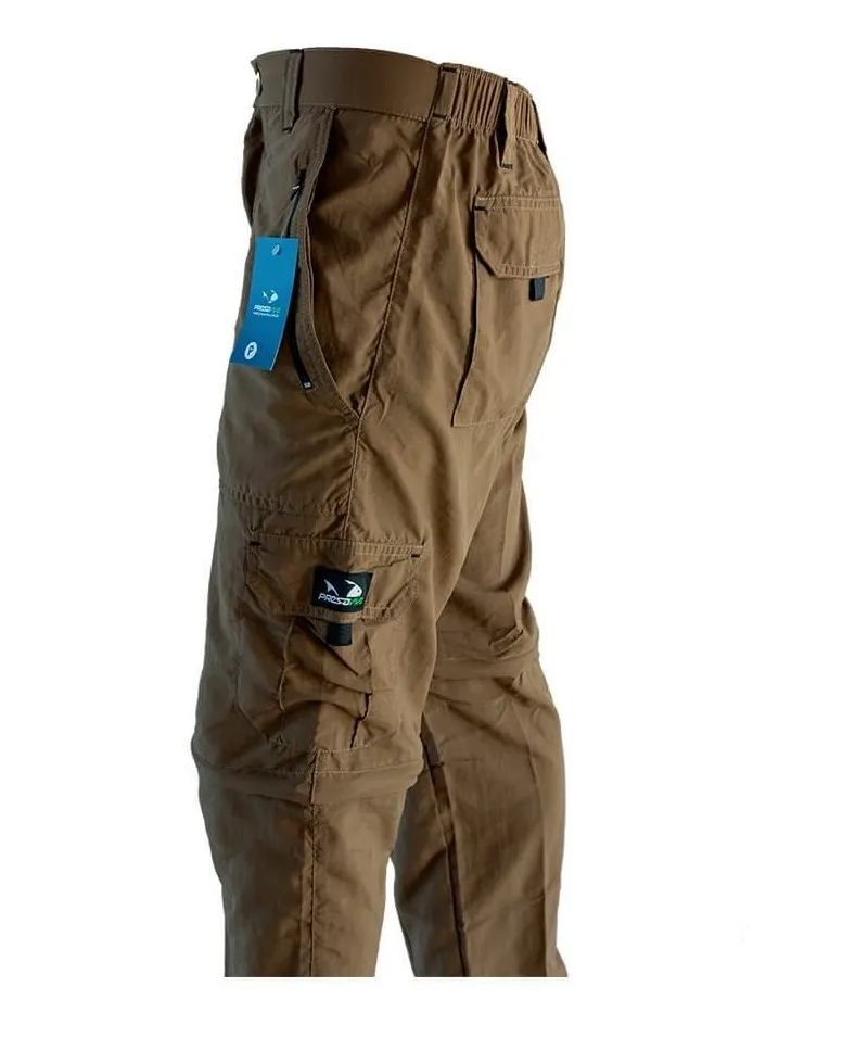 CALÇA COM BOLSO POLIAMIDA CAQUI PRESA VIVA - Imagem 2