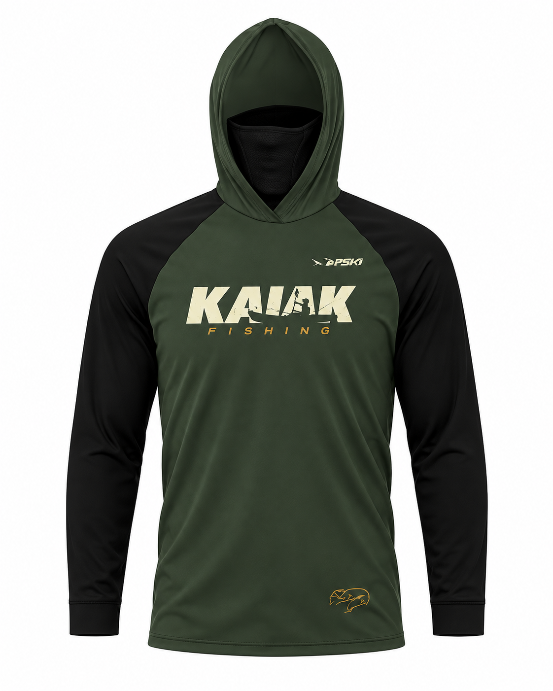 CAMISA POLIAMIDA COM CAPUZ KAIAK VERDE  42 PRESA VIVA