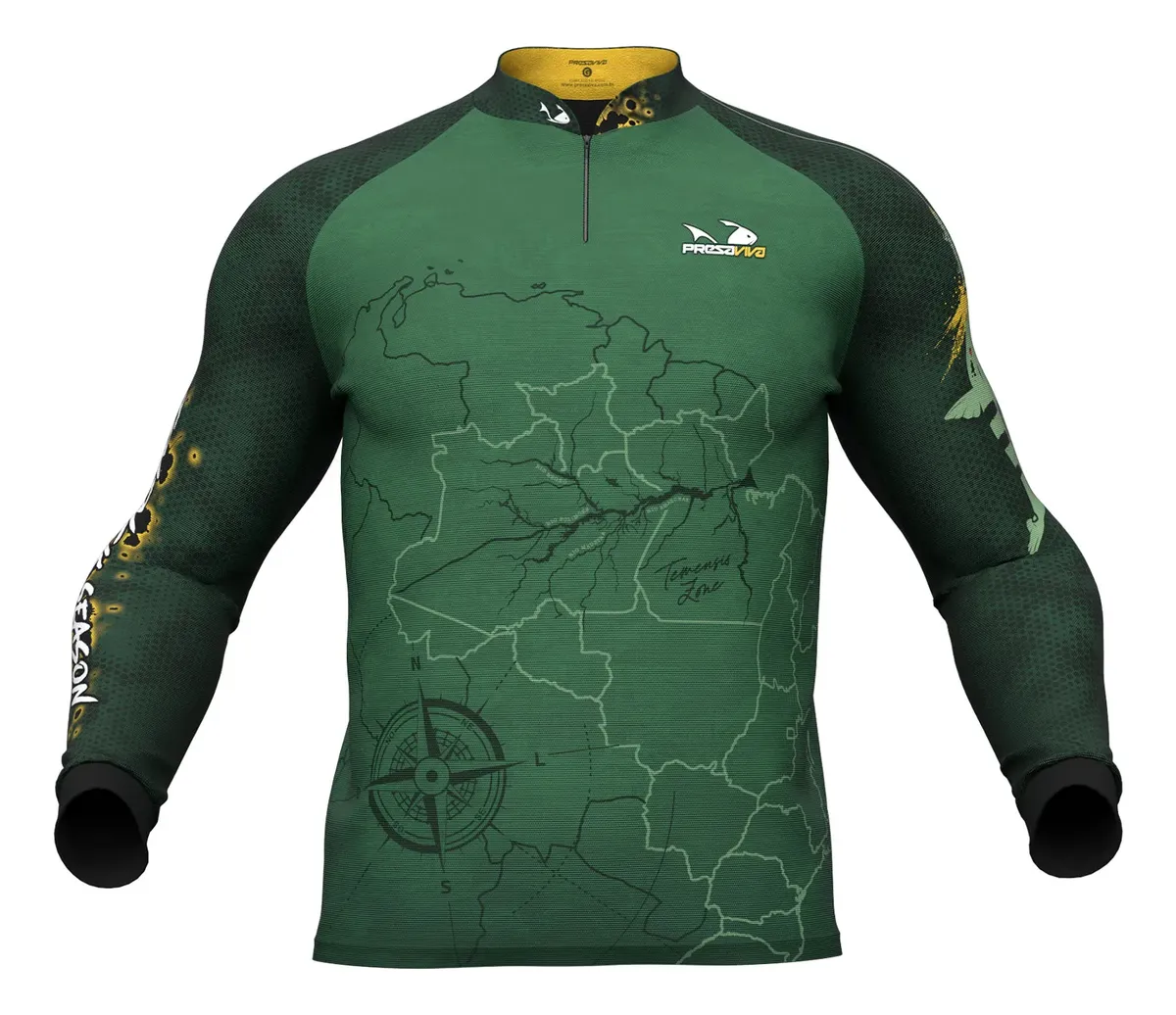 CAMISA TUCUNARÉ AÇU BRASIL 09 PRESA VIVA