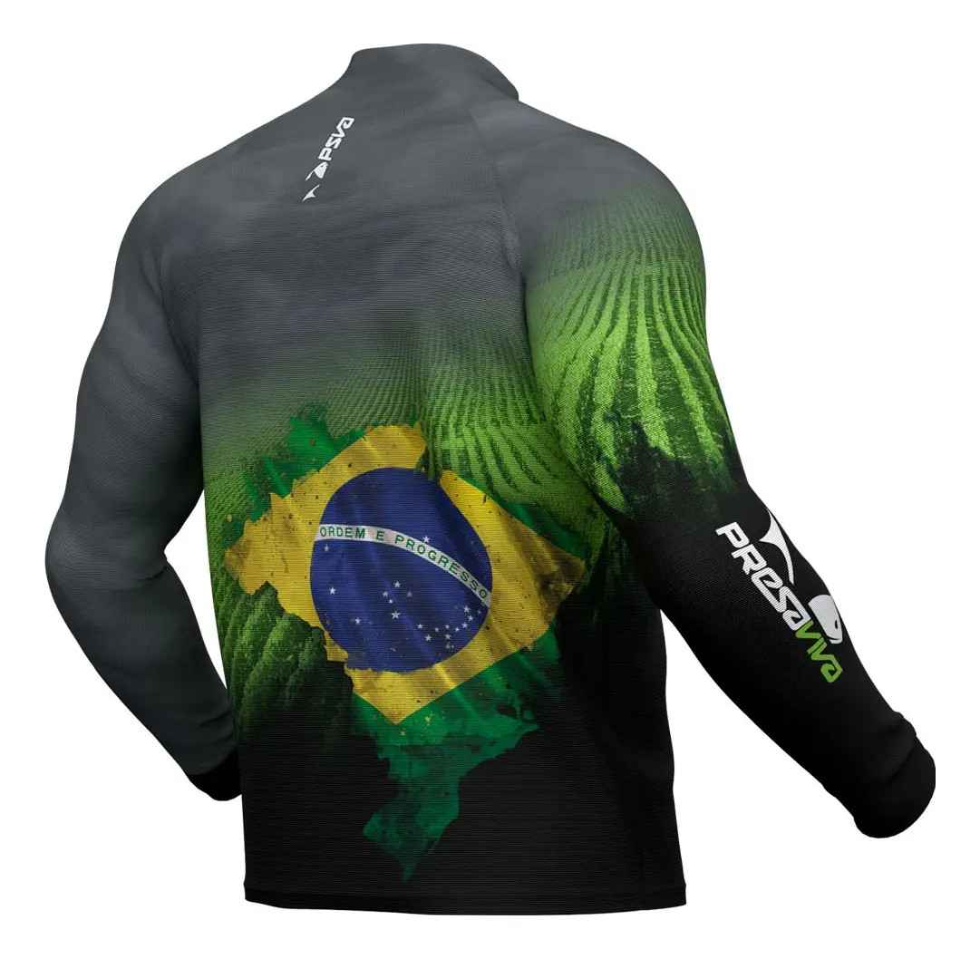 CAMISA VERDE SOMOS AGRO MASCULINA 07 PRESA VIVA - Imagem 2