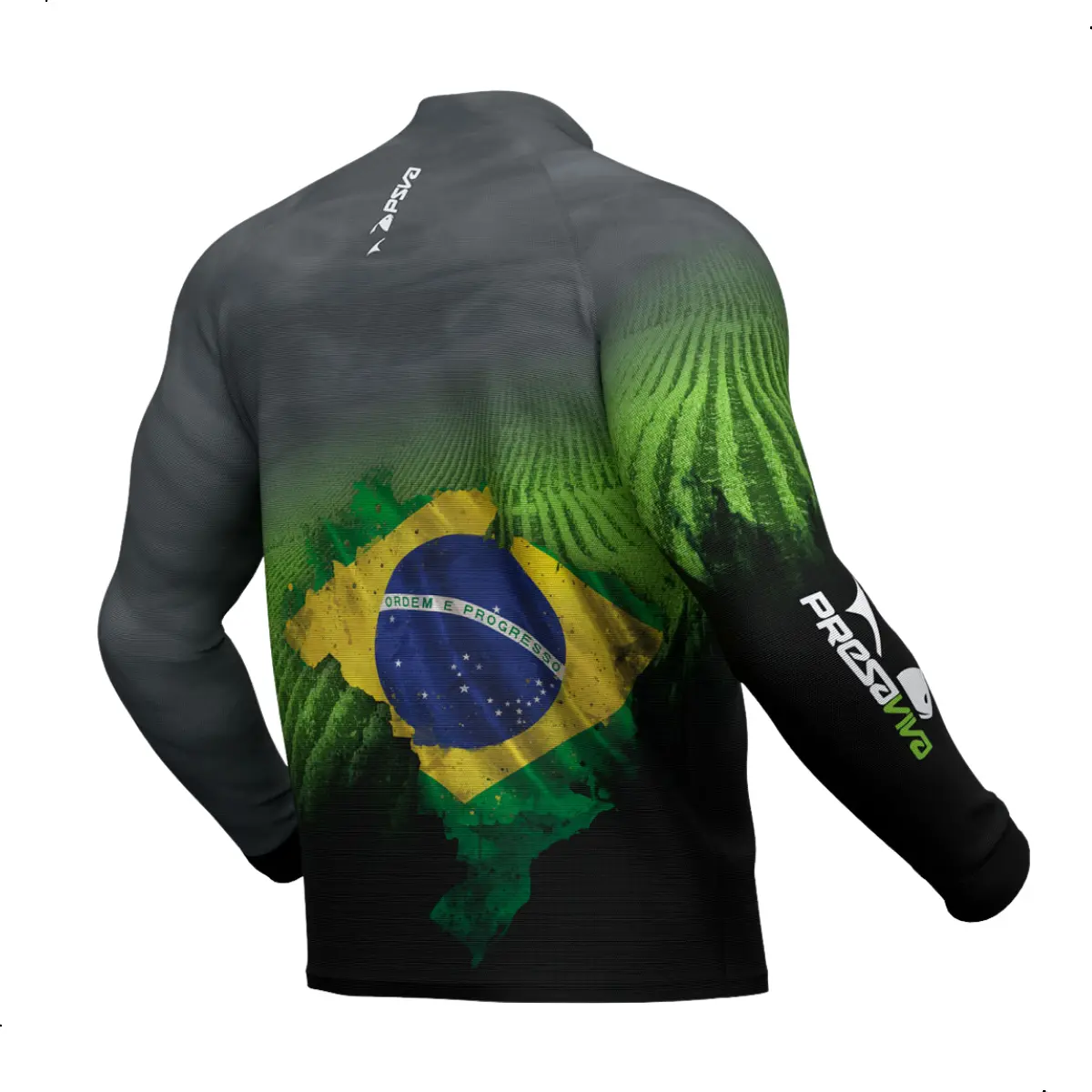 CAMISA VERDE SOMOS AGRO MASCULINA 07 PRESA VIVA - Imagem 5