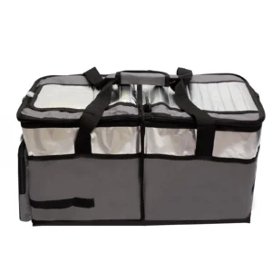 BOLSA TÉRMICA ICE COOLER 48L 2 DIVISÓRIAS CINZA MOR